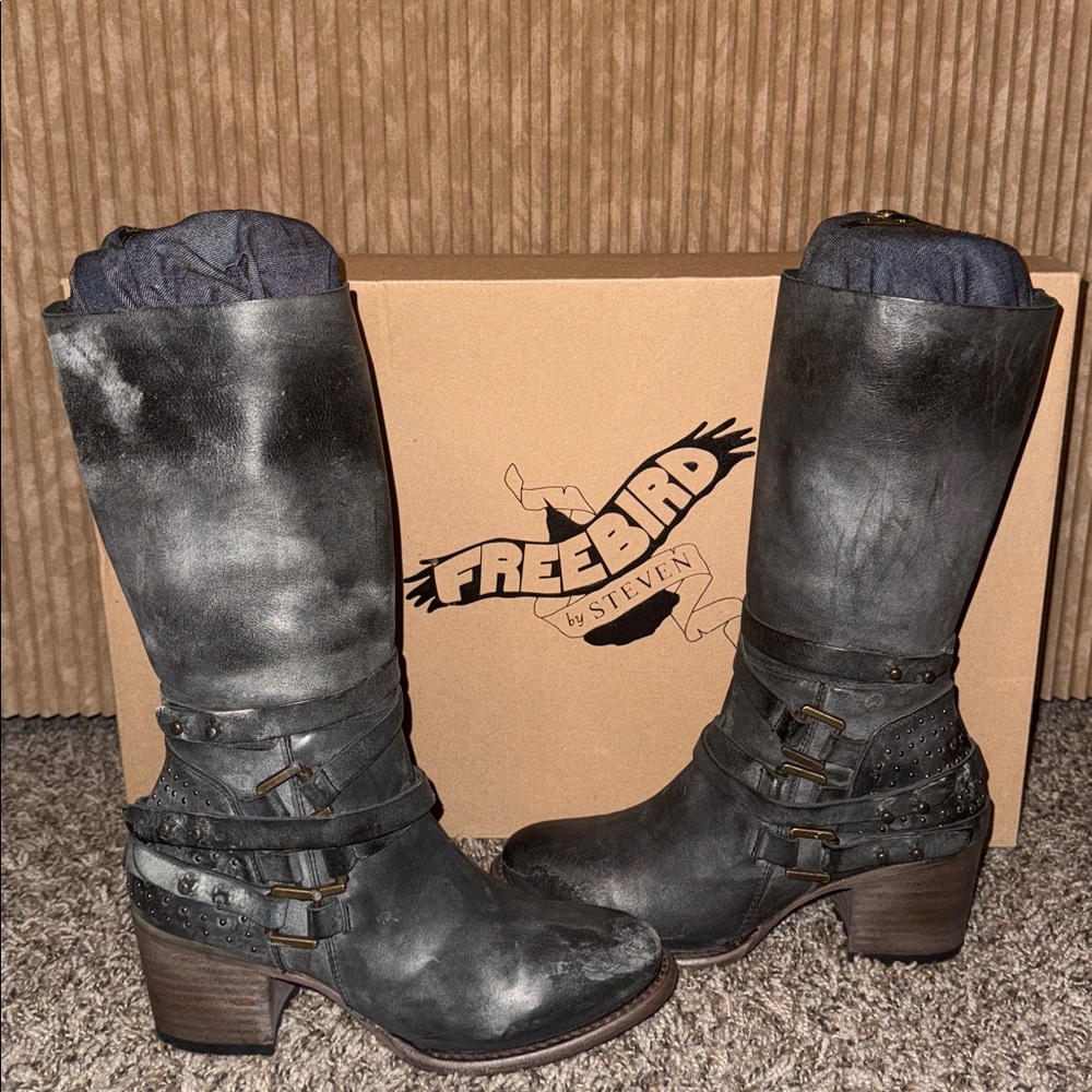 Freebird by Steven Coy Boots -Brand New In Box With Receipt. Retails $395.00 - Picture 2 of 8